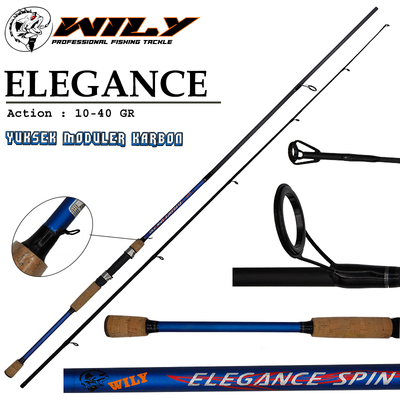 Wily - Wily Elegance 270 cm Spin Kamış 10 - 40 gr