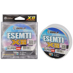 Wily Esemti 8 Kat İp Misina 300 mt Multi Color - Thumbnail