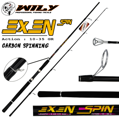 Wily - Wily Exen Spin Kamış 210 cm 10 - 35 gr