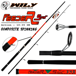 Wily - Wily Feeder Spin Kamış 210 cm 10 - 35 gr