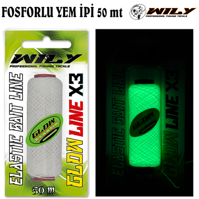 WILY - Wily Fosforlu (Glow) Yem İpi 50 mt