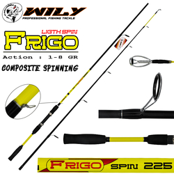 Wily - Wily Frigo Light Spin Kamış 225 cm 1 - 8 gr