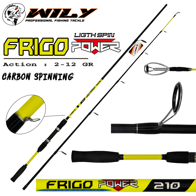 Wily Frigo Power Light Spin Kamış 210 cm 2 - 12 gr