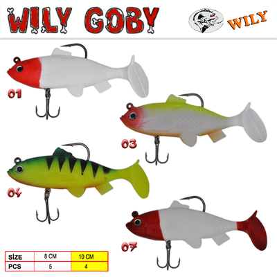 Wily - Wily Goby Sazan Silikon 10 cm 30 gr