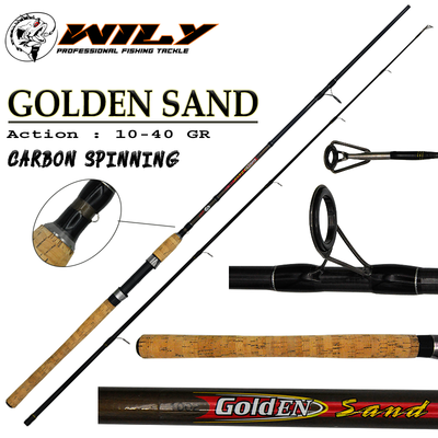 Wily - Wily Golden Sand Spin 270 cm Olta Kamışı 10-40 gr