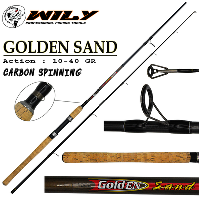Wily - Wily Golden Sand Spin Olta Kamışı 10-40 gr