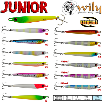 WILY - Wily Junior Jig 10.5 gr 5.5 cm