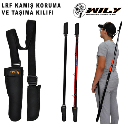 Wily - Wily Neopren Lrf Kamış Koruma ve Taşıma Kılıfı