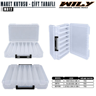 Wily - Wily Maket Kutusu-Çift Taraflı