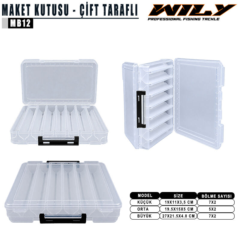 Wily - Wily Maket Kutusu-Çift Taraflı