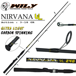 WILY - Wily Nirvana UL 225 cm Spin Kamış 3-18 gr