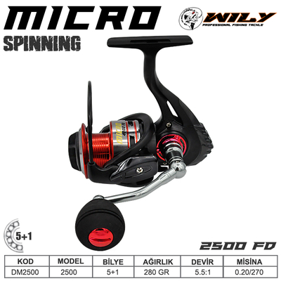 Wily - Wily Micro 2500 DM Spin Metal Olta Makinası