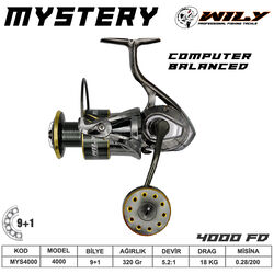 Wily - Wily Mystery 4000 Olta Makinası 9+1 bb