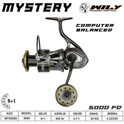 Wily - Wily Mystery 5000 Olta Makinası 9+1 bb