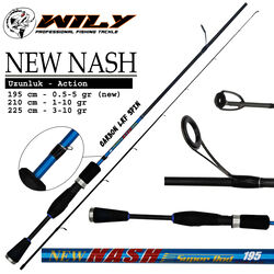 Wily - Wily New Nash 195 cm Lrf Kamışı 0.5-5 gr