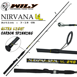 Wily - Wily Nirvana UL 240 cm Spin Kamış 3-18 gr