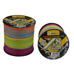 Wily Pars 8 Kat İp Misina 1000 mt Multicolor - Thumbnail