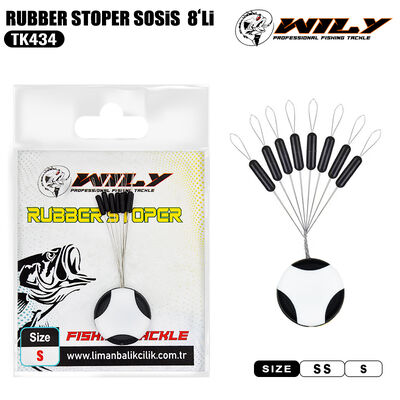 Wily - Wily Rubber Stoper Sosis 8'li 