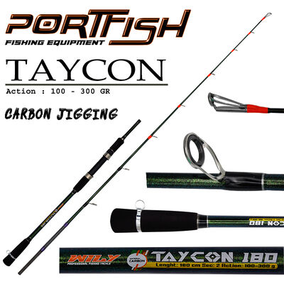 Wily - Wily Taycon Jig Kamışı 180 cm 100-300 gr