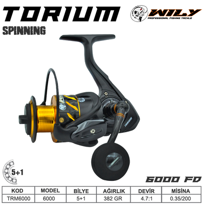 WILY - Wily Torium 6000 fd Olta Makinası 5+1 bb