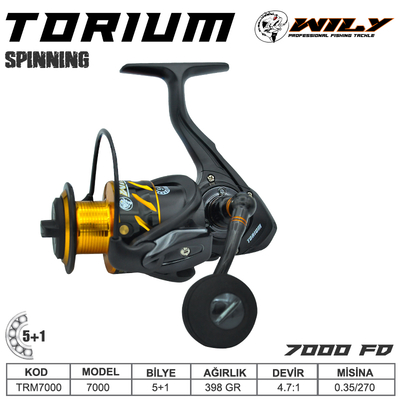 WILY - Wily Torium 7000 fd Olta Makinası 5+1 bb