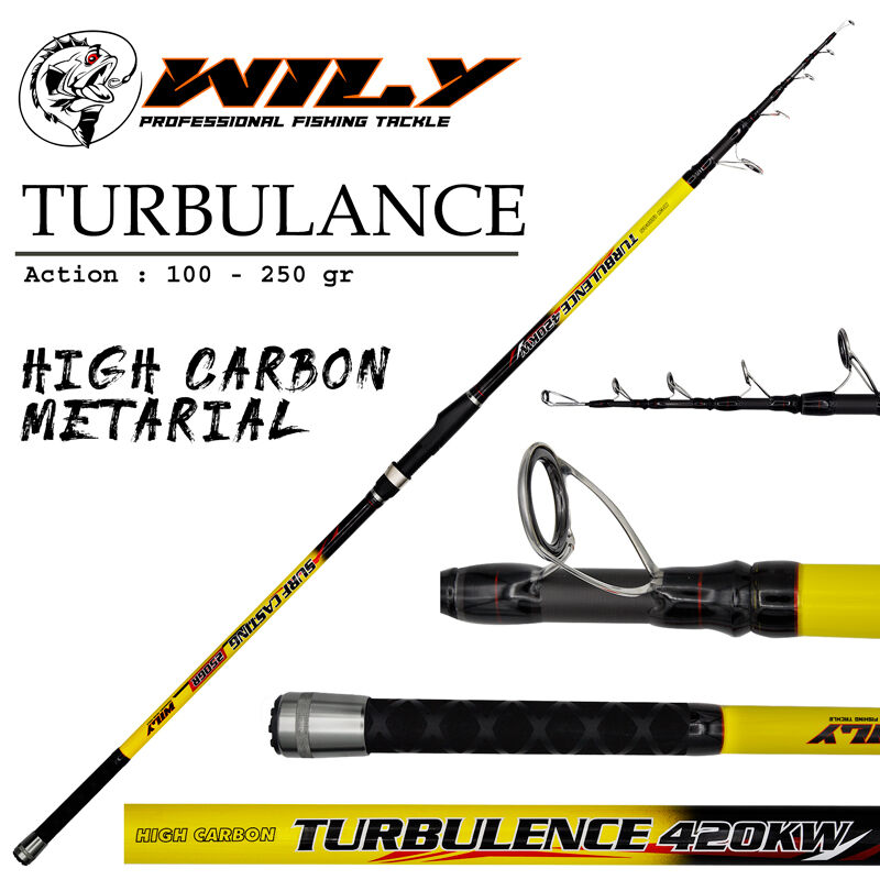 Wily - Wily Turbulance Surf Kamış 420 cm 100-250 gr