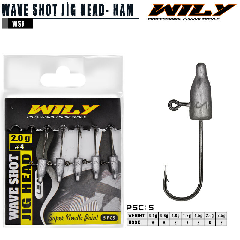 Wily - Wily Wave Shot Jighead