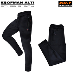 Wily Wear - Wily Wear Scuba Kumaş Eşofman Altı 