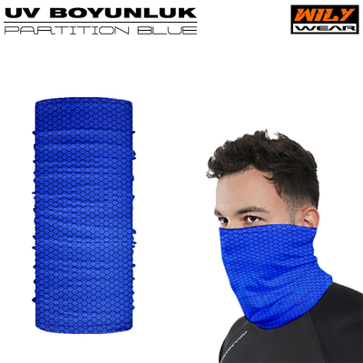 Wily Wear - Wily Wear UV Boyunluk Partition Blue