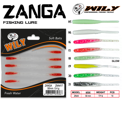 Wily - Wily Zanga Lrf Silikon Yem 5 cm 0.4 gr